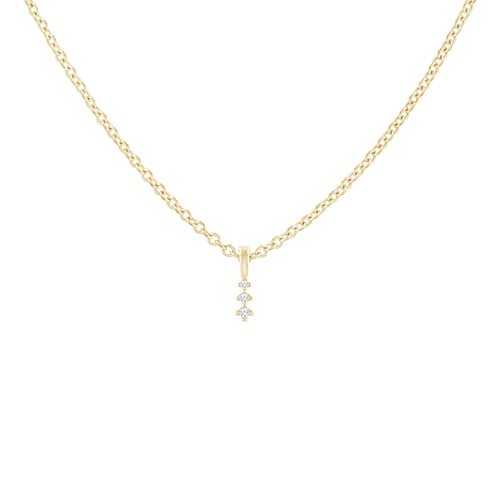 Minimalistický diamantový prívesok Hidde
