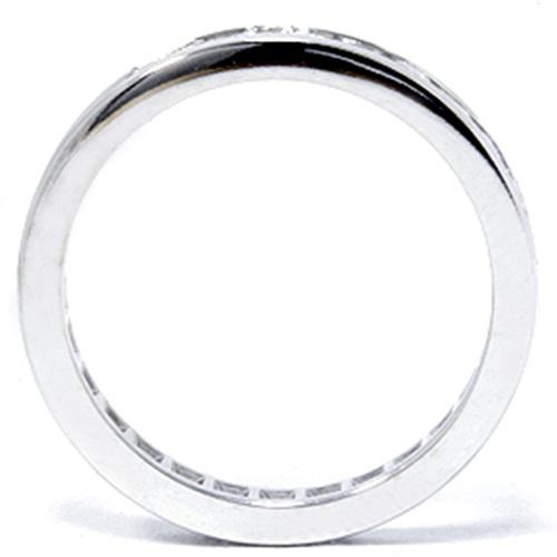 Platinová obrúčka s diamantmi 2686