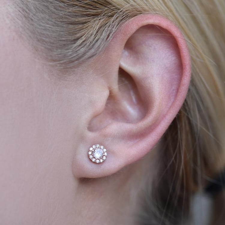 Náušnice s morganitmi 21673