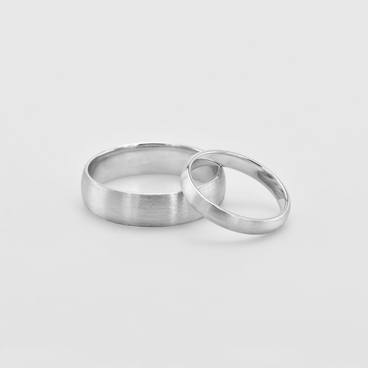 Matné svadobné prstene Lissiline 41530