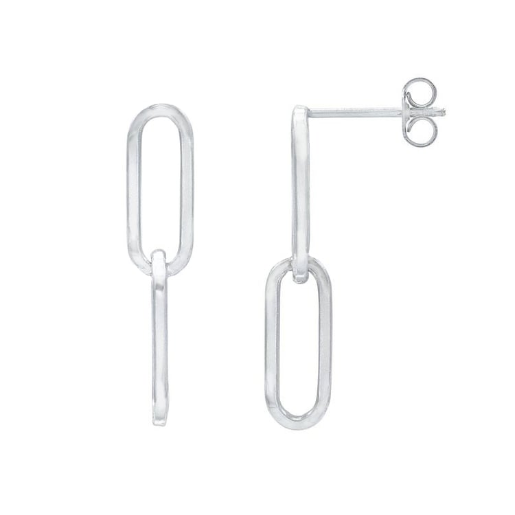 Strieborné minimalistické náušnice