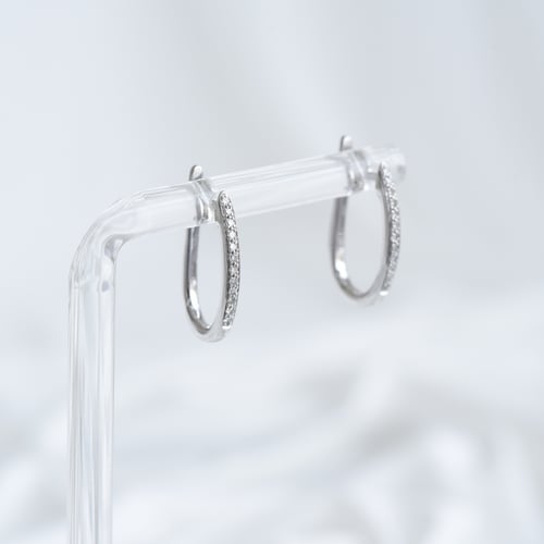 Elegantné náušnice s diamantmi Kham