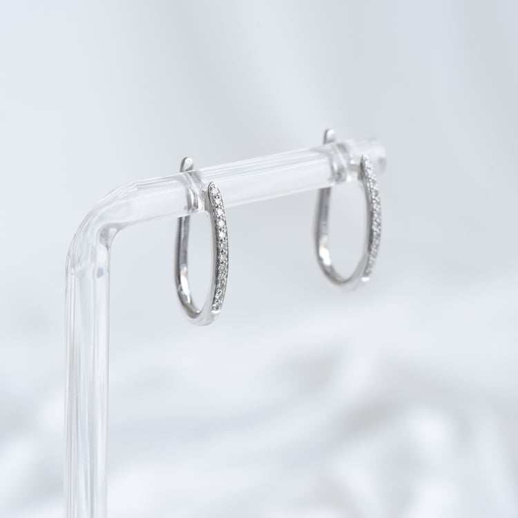 Diamantové náušnice zo zlata 85867