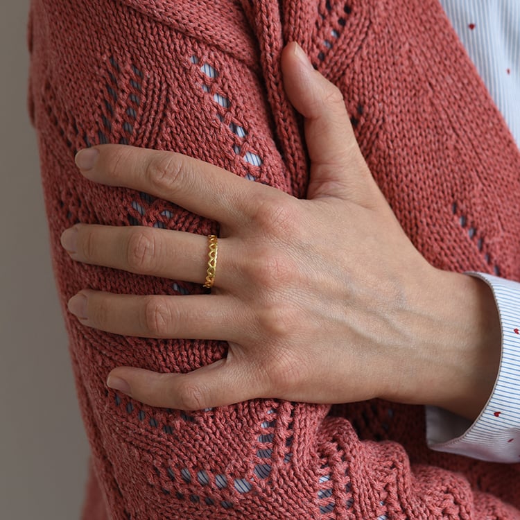 Srdiečka v striebornom prsteňa 59057