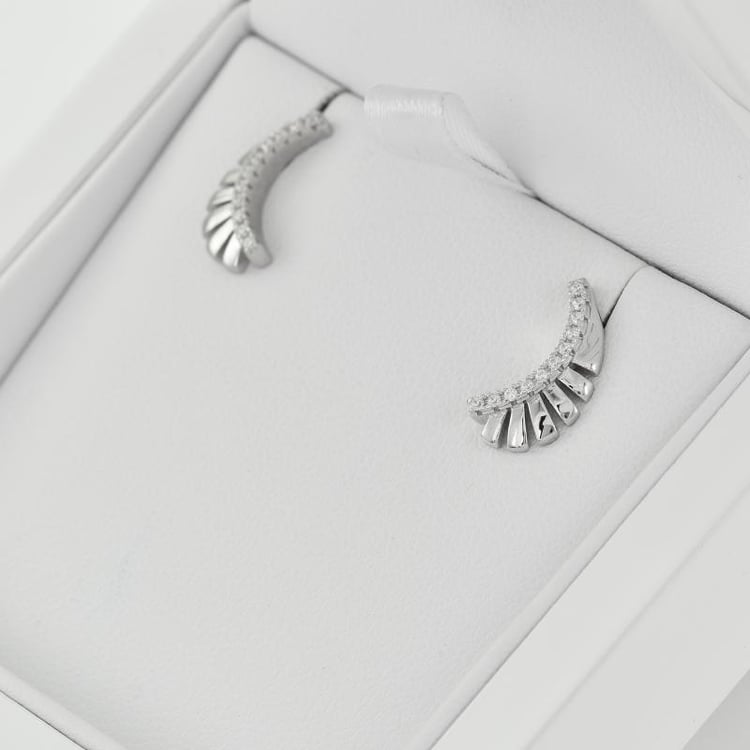 Zirkónové náušnice 35355