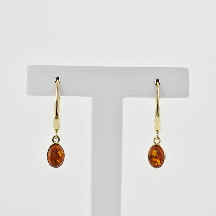 Jantárové náušnice 33313