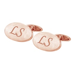 Zlaté manžetové gombíky s gravírom Stefan