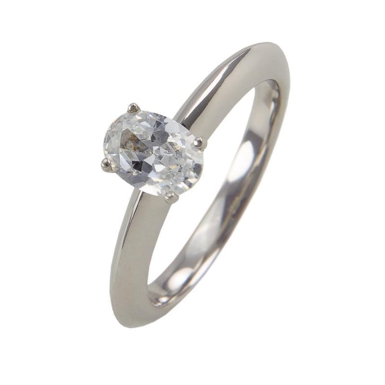 Zasnubný prsteň s diamantom Gesa