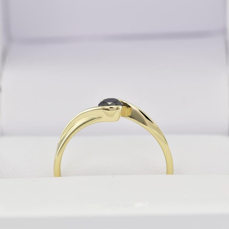 Diamantový zlatý prsteň 21970