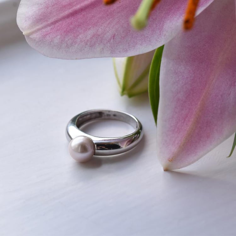 Prsteň s perlou 15909