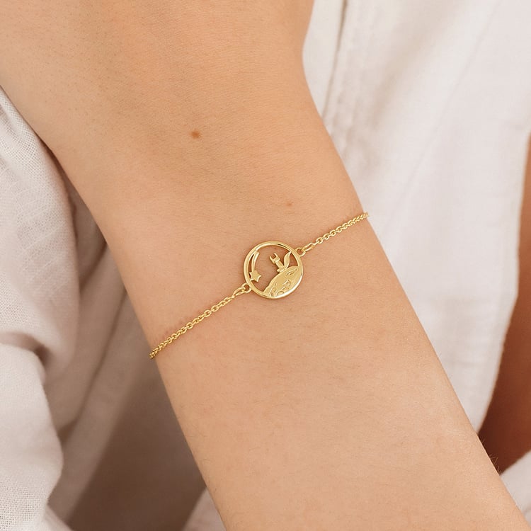 Vykrojený náramok s líškou Malý princ 157534