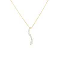 Elegantný prívesok so žiarivými diamanty Irving