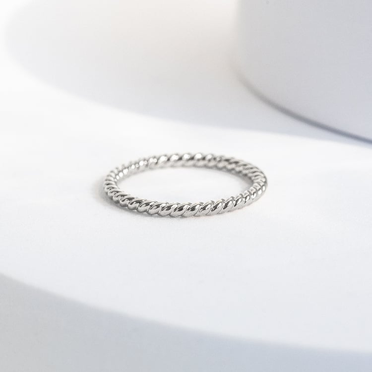 Kolekcia strieborných prepletených šperkov Attory 144020