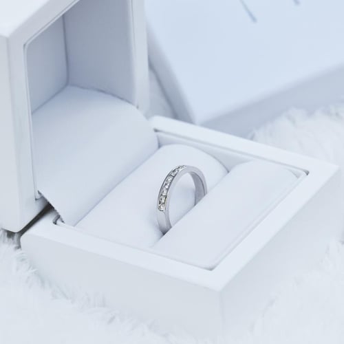 Eternity prsteň s diamantmi Evaly