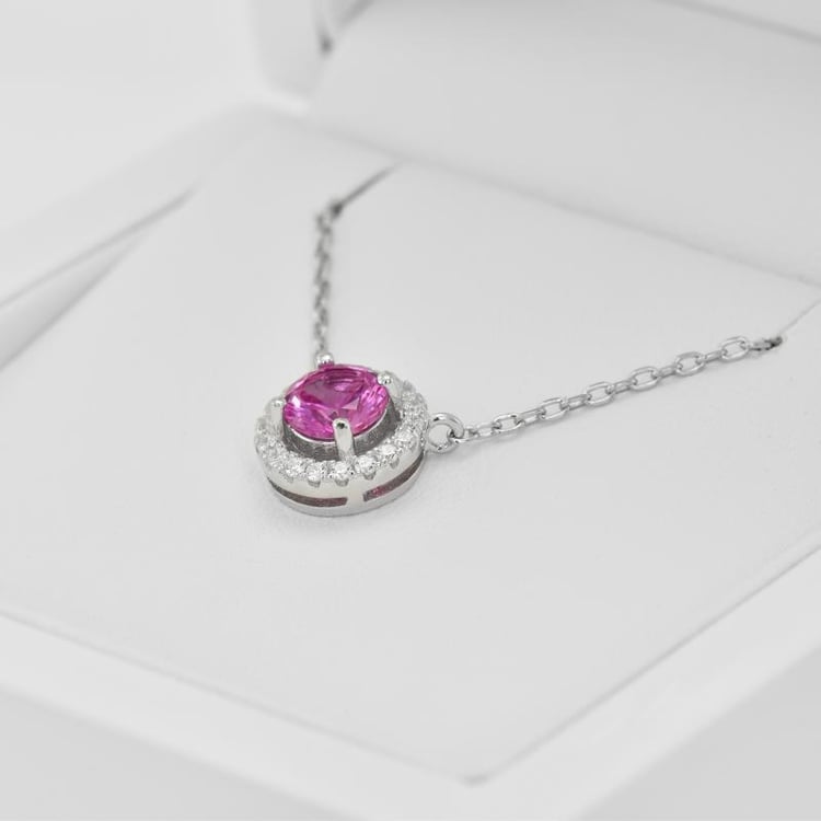 Ružový zafír 19439