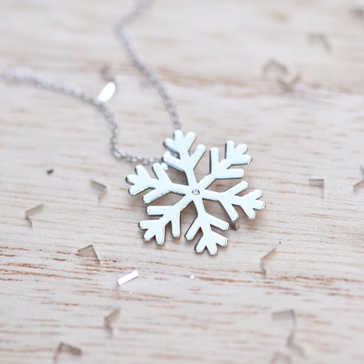 Náhrdelník vločka  51192