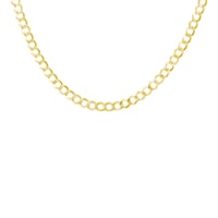 Stredne silná panzer retiazka 55 cm z 14k zlata