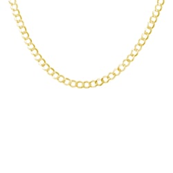 Stredne silná panzer retiazka 55 cm z 14k zlata