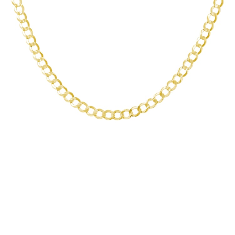 Stredne silná panzer retiazka 55 cm z 14k zlata