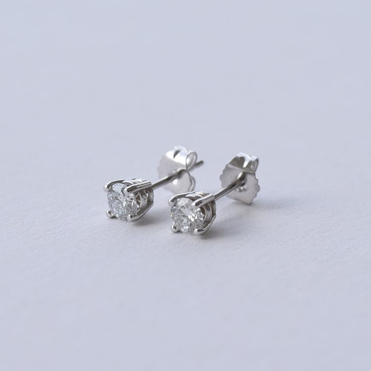 Zlaté náušnice s diamantmi 66939