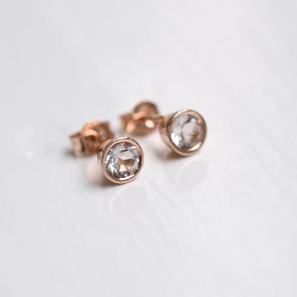 Napichovacie náušnice s lab-grown diamantmi Emmy