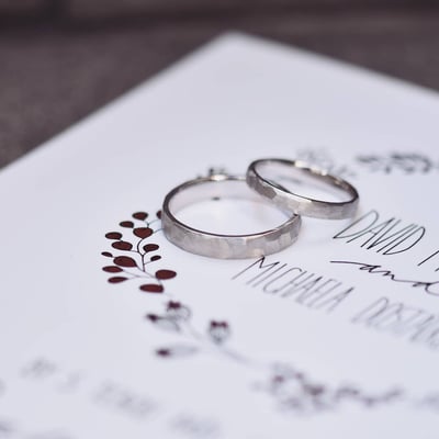 Svadobné prstene zo zlata