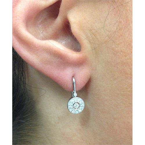 Diamantové zlaté náušnice 55495