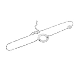 Strieborný fashion náramok s diamantom Vadelejka