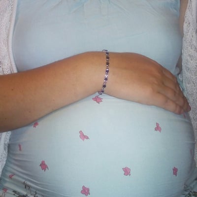 Náramok so zafírmi