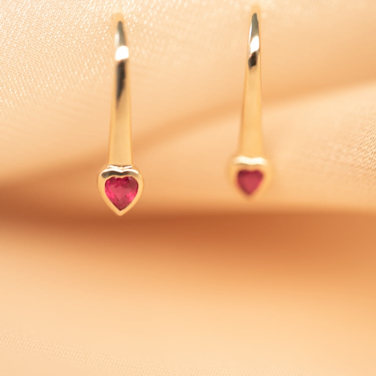 Rubínová kolekcia šperkov Roshni 101732