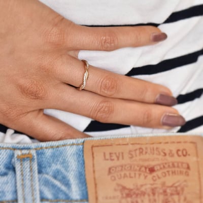 Eternity prsteň s diamantmi