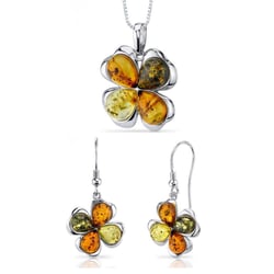 Jantárové štvorlístky v striebornej kolekcii šperkov Felidae