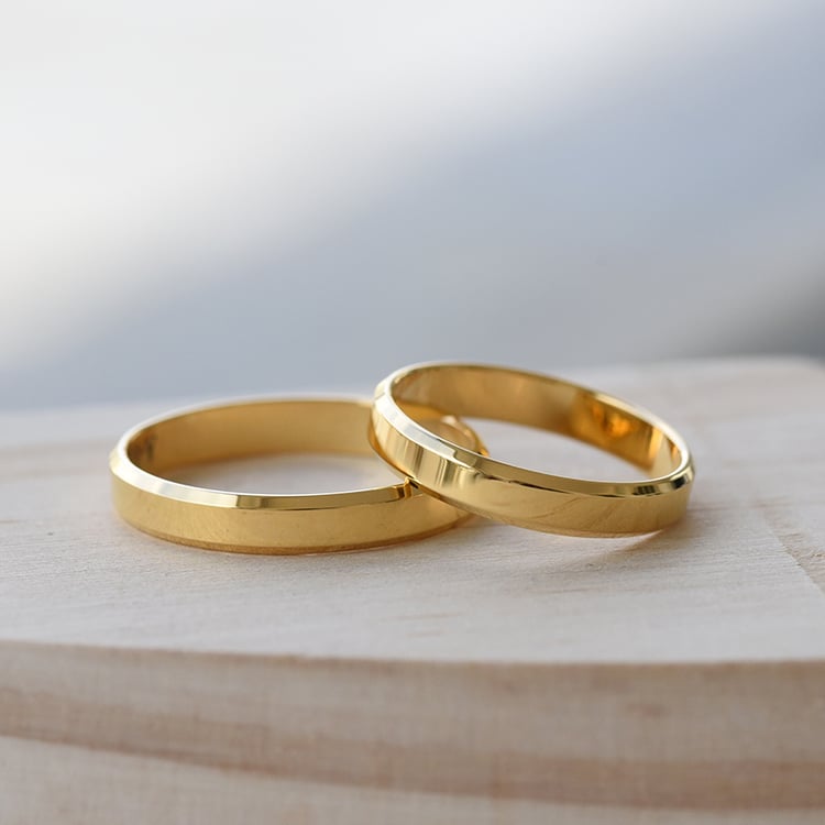 Minimalistické snubné prstene 63317