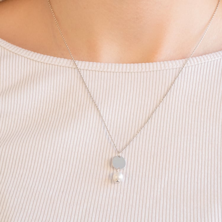 Perlový prívesok s gravírom Milana 100988