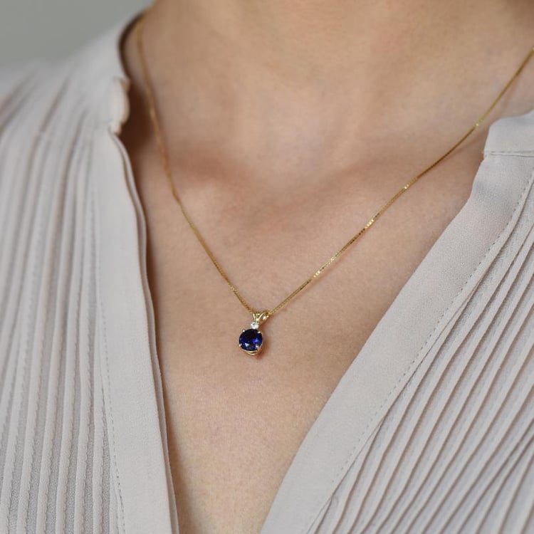 Zafírový náhrdelník 20881