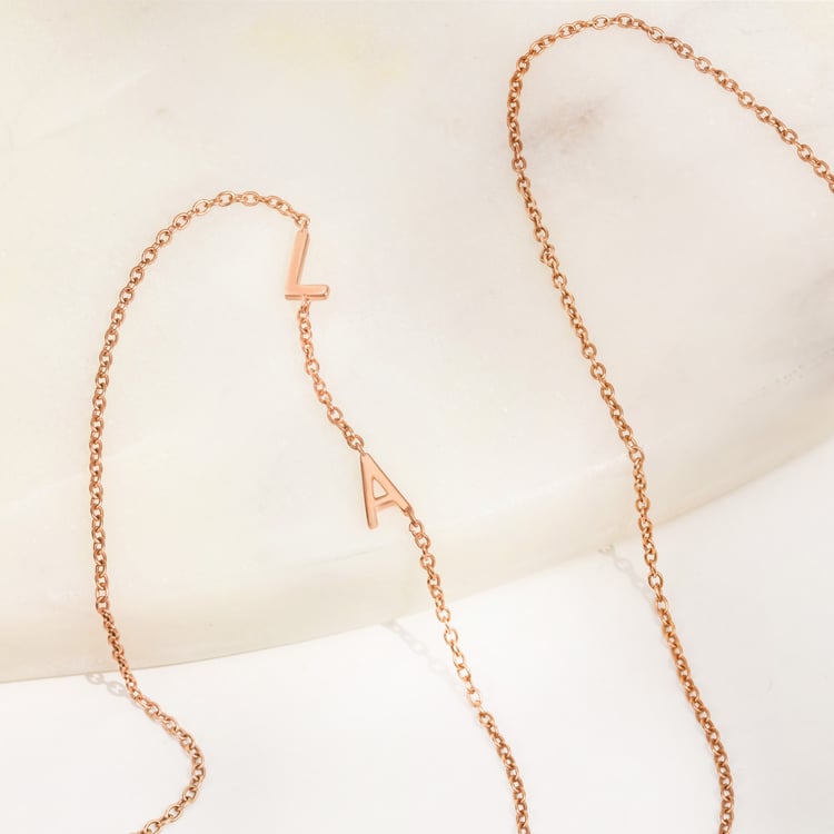 Náhrdelník s 2 písmenami vašej voľby 165076