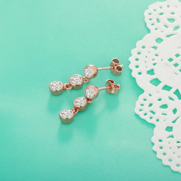 Strieborné náušnice 11480