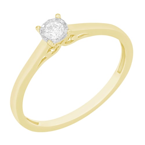 Elegantní diamantový prsteň Wido