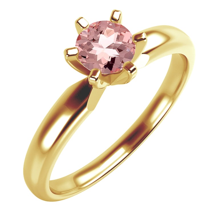 Zásnubný prsteň s morganitom 93302