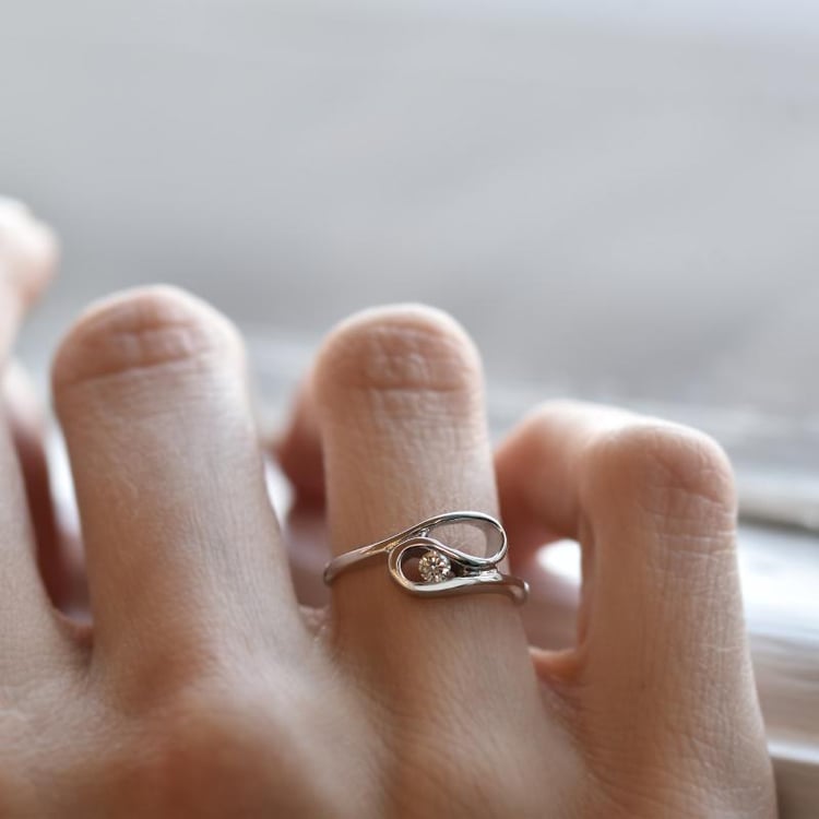 Diamantový prsteň 28617