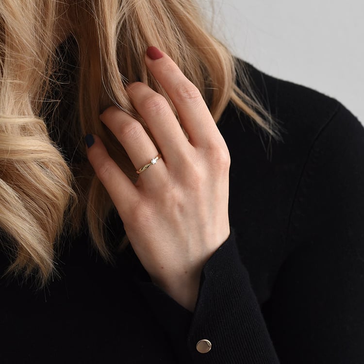 Prsteň zo zlata 78441