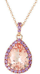 Morganitový náhrdelník 54330