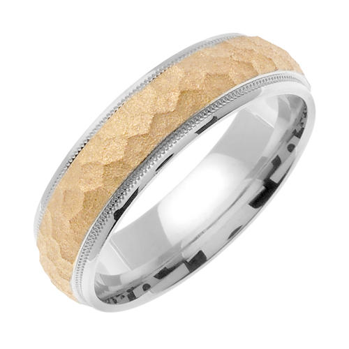 Dvojfarebné zlaté obrúčky