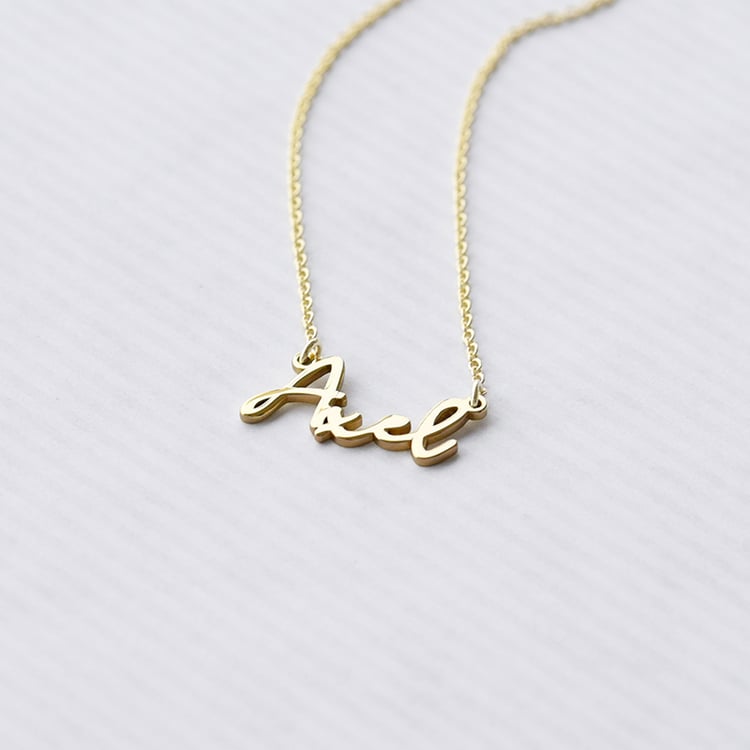 Zlatý řetízek se jmenom 70205