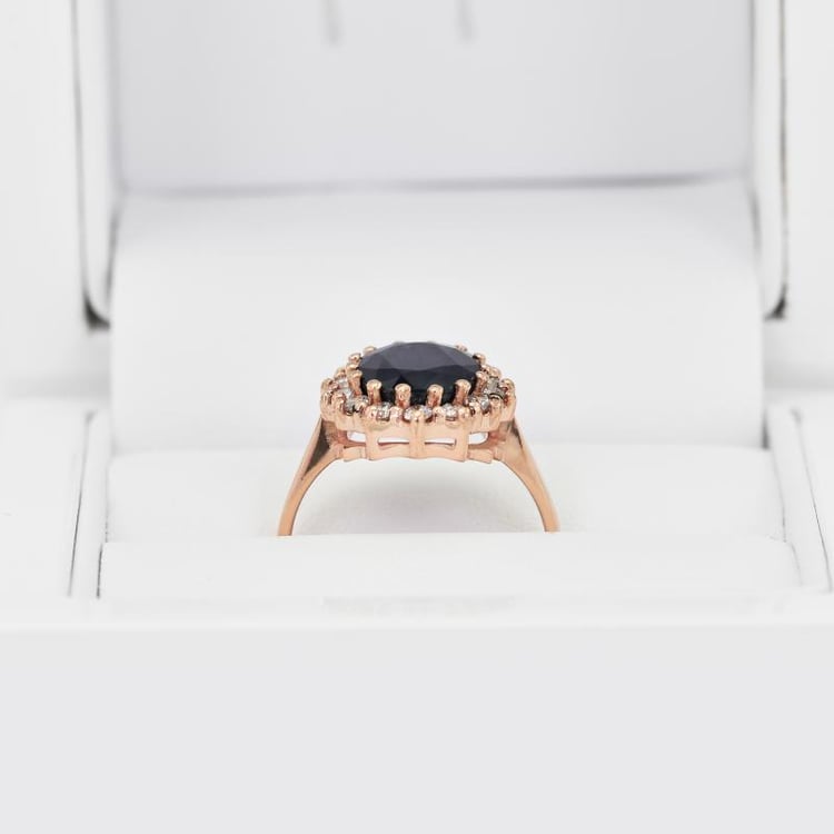 Zafírový prsteň 52773