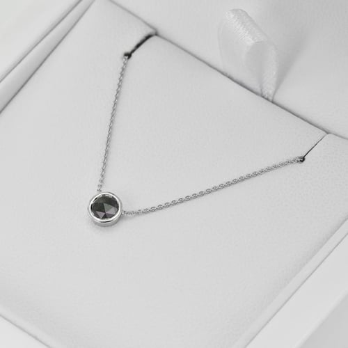 Zlatý set šperkov so salt'n'pepper diamantmi Jevian