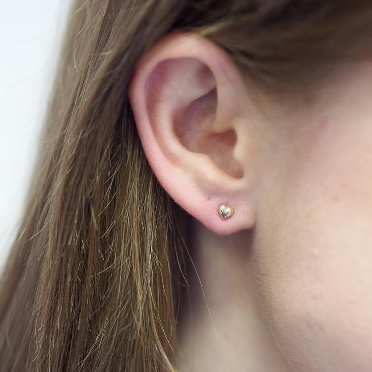 Zlaté napichovacie srdiečka 55761