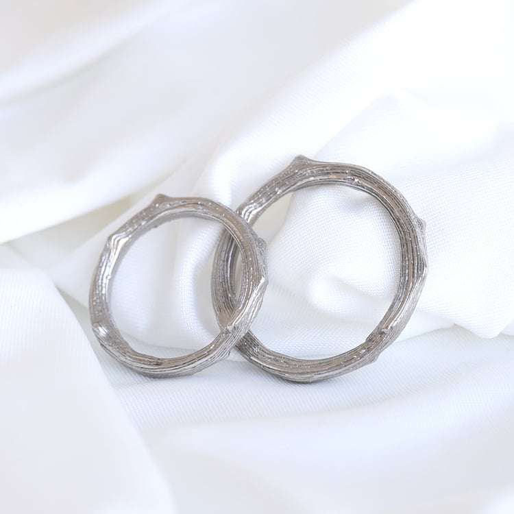 Snubné prstene v tvare vetvičiek 81780