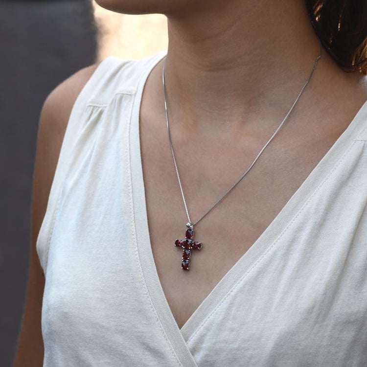 Granátový náhrdelník 15008