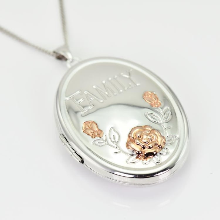 Strieborný family medailón Abebi 13583